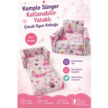 Lensa Home Çocuk Koltuğu - (0-4 Yaş) - Komple Sünger - Prenses Desen