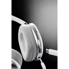 Bezos P9 Air Max Kablosuz 5.0 Mikrofonlu Bluetooth Kulaklık Beyaz Yüksek Ses Kaliteli