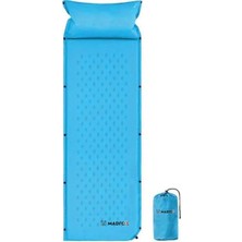 Husky Madfox Outward Ultralight Yastıklı Şişme Kamp Matı Mavi̇ Renk