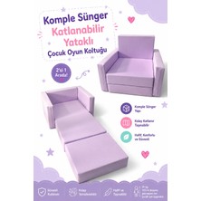 Lensa Home Çocuk Koltuğu - (0-4 Yaş) - Komple Sünger - Lila