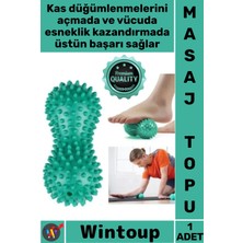 Wintoup #masaj Profesyonel Fıstık Şekilli Kas Gevşetici Kan Dolaşımı Artırıcı Hedef Nokta Terapi Masaj Topu