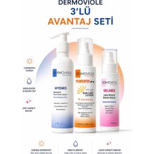 DERMOVIOLE 3 LÜ AVANTAJ SETİ( GÜNEŞ KORUYUC-LEKE KREMİ-NEMLENDİRİCİ)