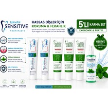 Epinafol Sensitive  Aplus  Antitartar & Aloevera Özlü Diş Macunu Karma Sent 4'lü + Cozmoderm Güneş Kremi Hediyeli