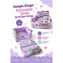 Lensa Home Çocuk Koltuğu - (0-4 Yaş) - Komple Sünger - Mor Figürlü
