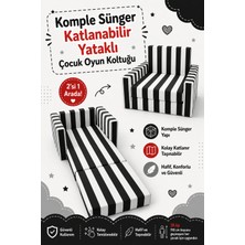 Lensa Home Çocuk Koltuğu - (0-4 Yaş) - Komple Sünger - Siyah Beyaz