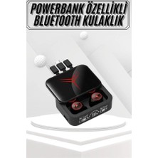 Bezos Kablosuz Bluetooth Kulaklık Powerbank Özellikli Göstergeli Hd Mikrofon