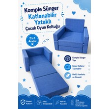 Lensa Home Çocuk Koltuğu - (0-4 Yaş) - Komple Sünger - Mavi