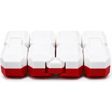 Tekno Craft Kırmızı Beyaz Taraftar Infinity Cube - Sonsuz Küp & Stres Küpü