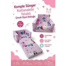 Lensa Home Çocuk Koltuğu - (0-4 Yaş) - Komple Sünger - Pembe Fare Figürlü