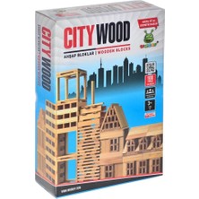 Belle Fusion Mey Ithalat® KR101 Woodoy City Wood Ahşap Bloklar