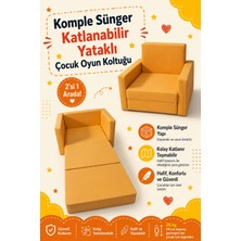 Lensa Home Çocuk Koltuğu - (0-4 Yaş) - Komple Sünger - Sarı