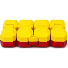 Tekno Craft Sarı Kırmızı Taraftar Infinity Cube - Sonsuz Küp & Stres Küpü