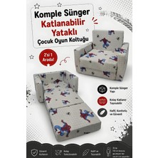 Lensa Home Çocuk Koltuğu - (0-4 Yaş) - Komple Sünger - Gri Örümcek