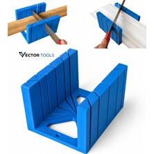 Vector Tools Büyük Boy Gönye Kutusu Abs Plastik 10CM Kesim