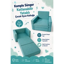 Lensa Home Çocuk Koltuğu - (0-4 Yaş) - Komple Sünger - Turkuaz