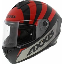 Axxis Kapalı Kask Draken Premıer Mat Kırmızı Xlarge
