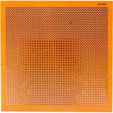 Mabelme Delikli Plaket 120X120 mm