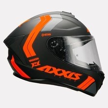 Axxis Kapalı Kask Draken Slıde Mat Fluor Turuncu Medıum