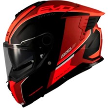 Axxis Hawk Sv Tıtan B5 Siyah-Kırmızı 2xlarge
