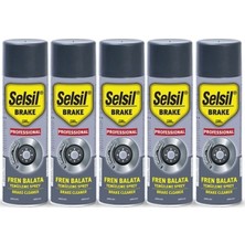 Selsil Fren Balata Temizleme Spreyi 500 ml 5'li Paket