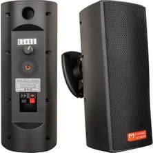 Mabelme Magicvoice Mv-26  2x7,5 cm 50W 3 Yollu Siyah Sütun Hat Trafolu Hoparlör 2'li Takım