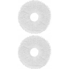 Srfn Ticaret Ecovacs Deebot X1 Omni Robot Süpürge Uyumlu Mikrofiber Mop Bezi - 2 Adet