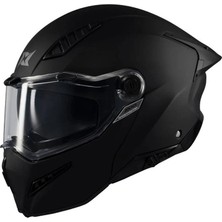 Axxis Ghostfighter Sv Çene Açılır Mat Siyah Large