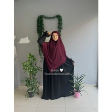 Yüsra Collection Tesettür Sufle Şifon Uzun Boy