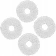 Srfn Ticaret Ecovacs Deebot X1 Omni Robot Süpürge Uyumlu Mikrofiber Mop Bezi - 4 Adet