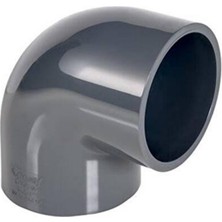 Topraksız Market Nft Kanal 25 mm 90° Pvc Dirsek 5 Adet – 80X50 mm Kanal Tapası Uyumlu Drenaj Dirseği