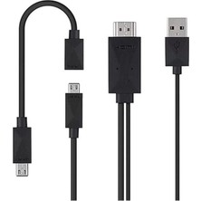 Mabelme Powermaster Micro USB S2-S3-S4 Uyumlu Hdmı Çevirici Kablo