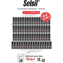 Selsil 65 Al 57 Öde, 500 ml Fren Balata Temizleyici Sprey ve Rosie Pamuk