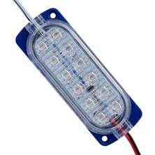 Mabelme Powermaster Parlak Yanıp Sönen Mavi 24 Volt 1.2 Watt  2835 Modül LED