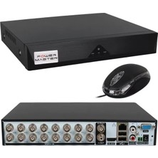 Powermaster PM-12183 16 Kanal Ahd Kayıt Cihazı