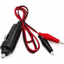 Mabelme Powermaster PM-7799 Krokodil Uçlu Araç Çakmak Fişi 1 Metre Kablolu