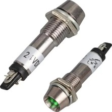 Mabelme IC-225 Sinyal Lambası Ø8mm Metal 24 Volt