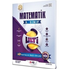 Ulti Yayınları 5. Sınıf Matematik Haftalık Ödev Föyleri