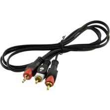 Mabelme 2rca-3.5 mm Stereo Erkek 1.5 Metre Kablo