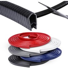 Mabelme Magicvoice MV-26301 U Tip Araç Kapı Çarpma Çizik Engelleyici Koruyucu 5 Metre Şerit Mavi