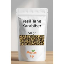 Mucize Tıp Yeşil Karabiber Tane Dökme 50 gr