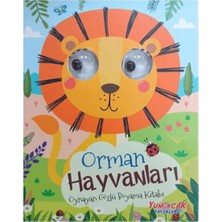 Lisinya Oynayan Gözlü Boyama Kitabı – Orman Hayvanları