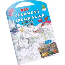 Lisinya Efsanevi Ejderhalar Dev Boyama Posteri