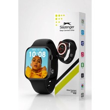 Slazenger Easy Connect Elite Siyah Akıllı Saat Amoled Ekran IP68