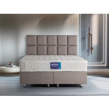 Niron Yatak Niron Blue Pocket Tek Kişilik Lüks Full Ortopedik Paket Yaylı Orta Sert Yatak 80x180 cm