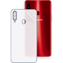 Schitec Samsung Galaxy A20S Uyumlu Arka Yüzey Hidrojel Koruyucu Film