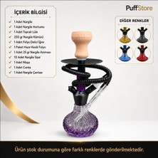 Puffstore Çantalı Mini Nargile Seti - Küçük Boy Nargile Takımı