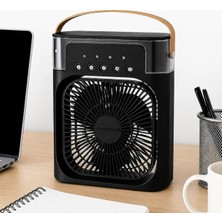 Orden Yaşam Su Tanklı Buharlı Serinletici Fan | Taşınabilir Mini Klima Fanı | LED Işıklı Hava Soğutucu Şarjlı