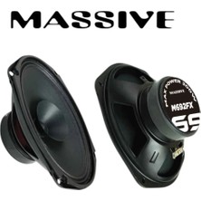 St. Morritz MS-M692FX Özel Seri Çifti 600W-240W Rms Tanesi Oval Oto Midrange Hoparlör Aksr