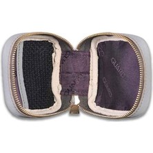 Guard Gri Fermuarlı Deri Mini Aksesuar Çantası // XD-5279-ST
