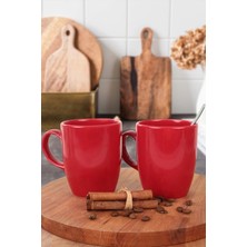 St. Morritz Kırmızı Bulut Kupa 9 cm 6 Adet